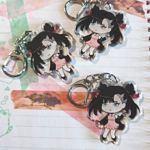 2&quot; Marnie Pokemone Trainer Acrylic Phone Charm