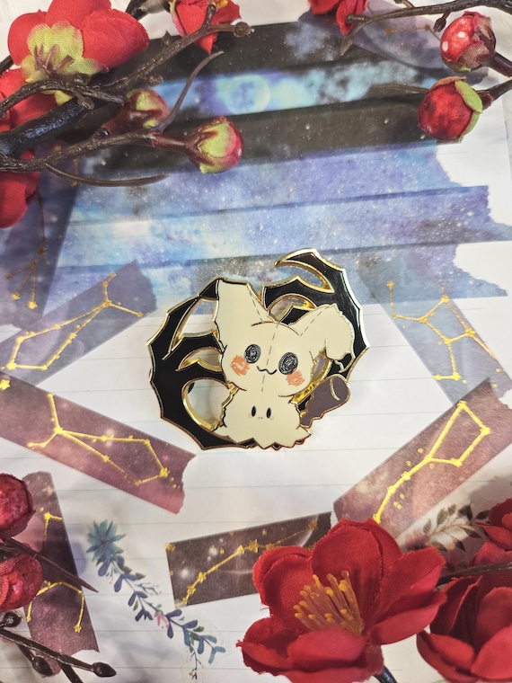Mimikyu Pokemone Enamel Pin