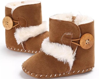 infant fur boots