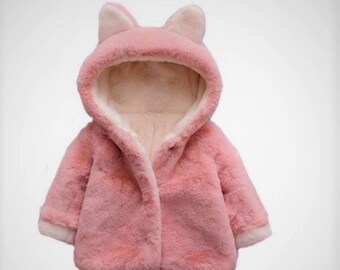 newborn girl winter coat