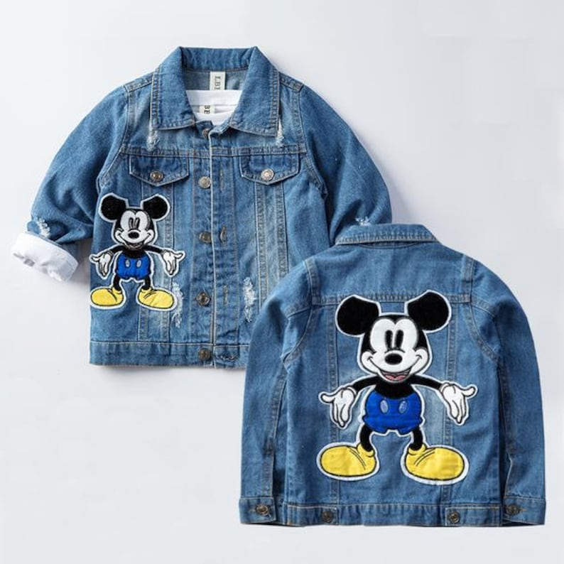 mickey jean jacket