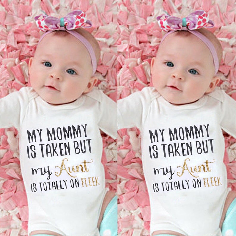 Baby Girl Auntie On Fleek Bodysuit