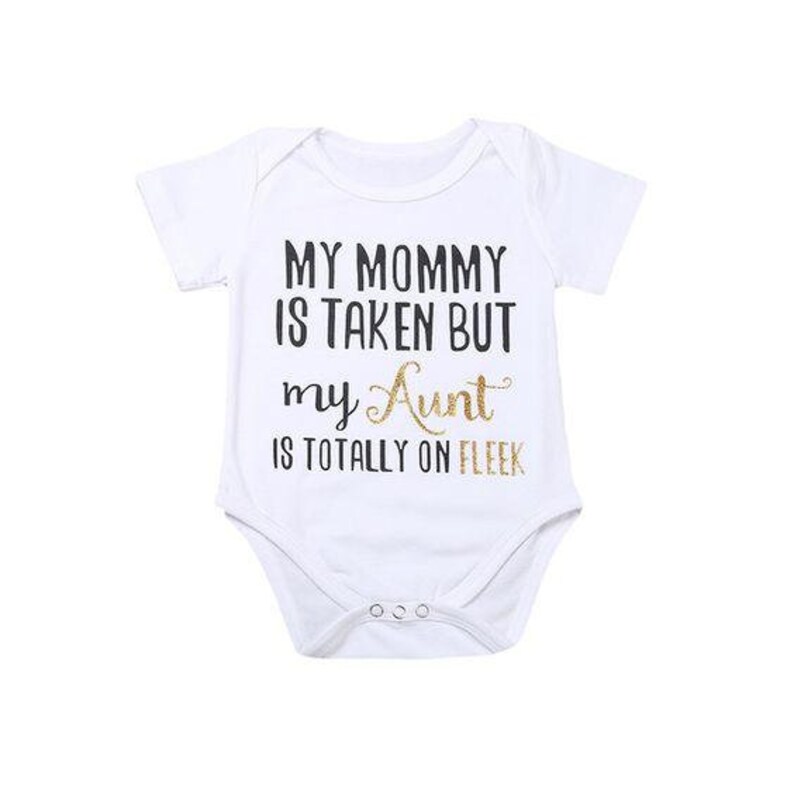 Baby Girl Auntie On Fleek Bodysuit