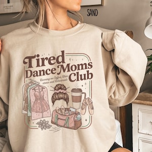 Dance Mom Shirt, Comfort Colors Dance Mom Gift, Dancer Comps tshirt, dancing competition team tee image 5