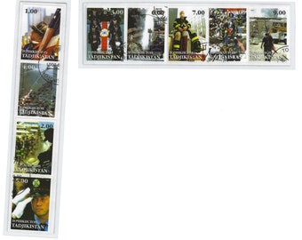 First Responders Postage Stamps Bookmarks