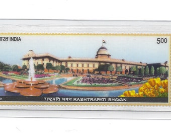 Pair of Indian Architecture Postage Stamps Bookmark