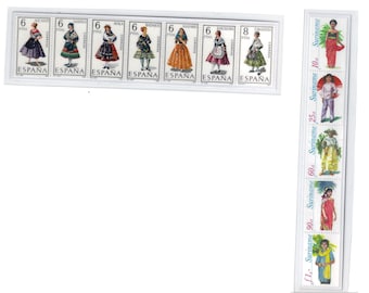 Pair of Women's Fashions Postage Stamps Bookmarks