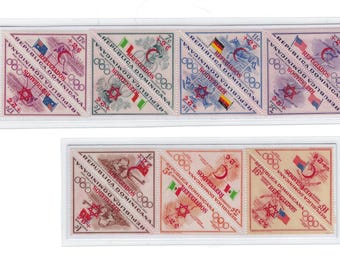 Set of 3 Middle Eastern Refugee Postage Stamp Bookmarks