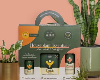 We The Wild Houseplant Essentials Care Kit