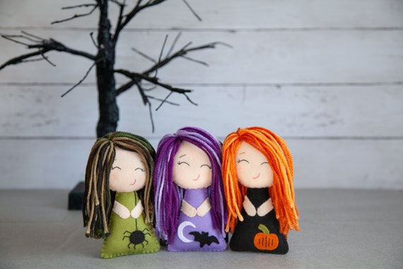 cute halloween dolls
