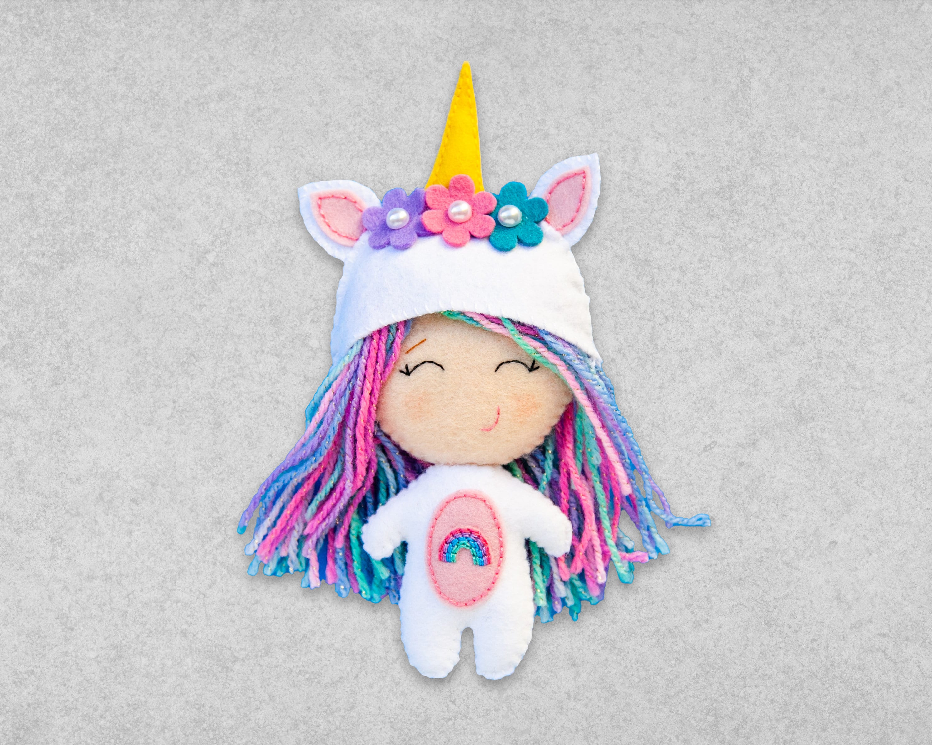 Unicorn Craft Kit for Kids. Unicorn Dream Catcher DIY. Unicorn