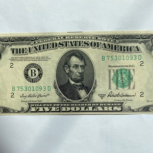 Uncirculated 1950 Federal Reserve Note