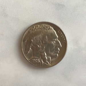 Uncirculated 1938D Buffalo Nickel