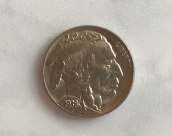 Uncirculated 1938D Buffalo Nickel