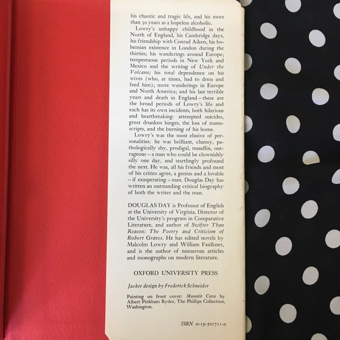 Malcolm lowry biography image