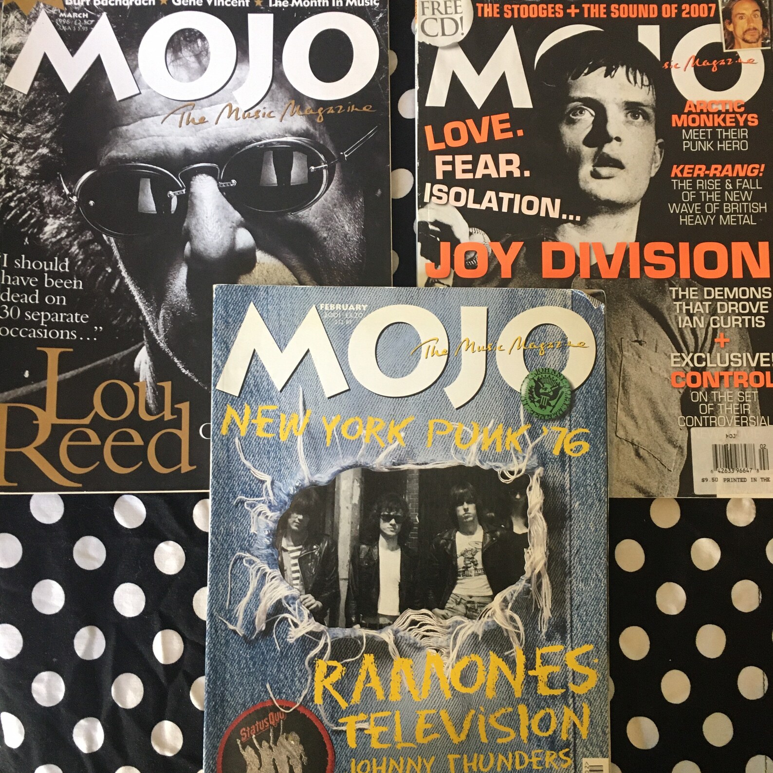 Three Issues of Mojo Magazine February 2007 issue No. 159 Etsy UK
