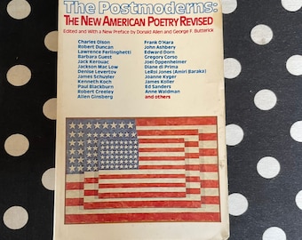 The Postmoderns: The New American Poetry Revised (1982 Grove Press Softcover)