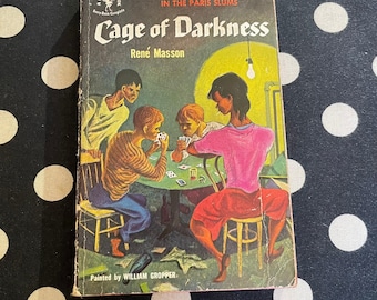 Cage of Darkness by Rene Masson 1952 Bantam 1054 Paperback Edition