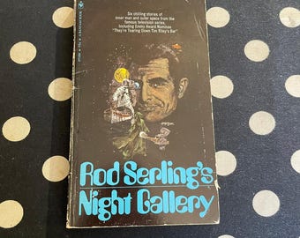 Rod Serling's Night Gallery 1971 Bantam Vintage Paperback TWILIGHT ZONE