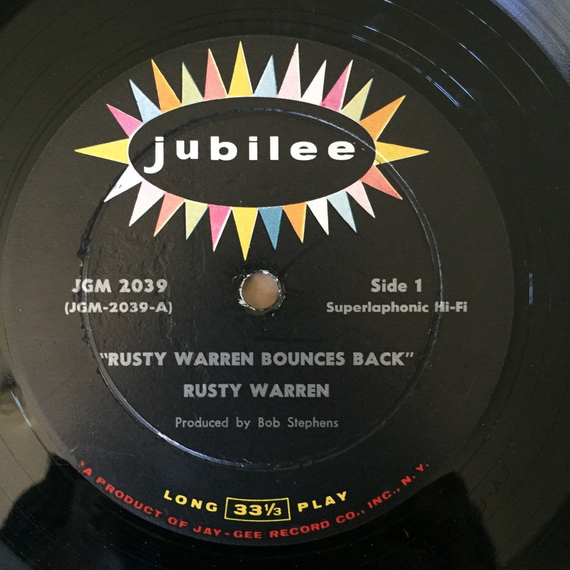 Rusty Warren Bounces Back LP vintage 1961 raunchy comedy | Etsy