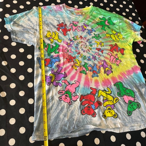 Grateful Dead Dancing Bears Tie-Dye T-Shirt Vinta… - image 7