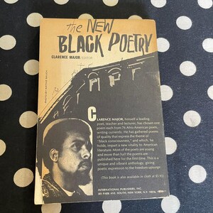 The New Black Poetry edited by Clarence Major 1969 Softcover Edition image 3
