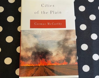 Cities of the Plain by Cormac McCarthy (1998 Hardcover First Edition)