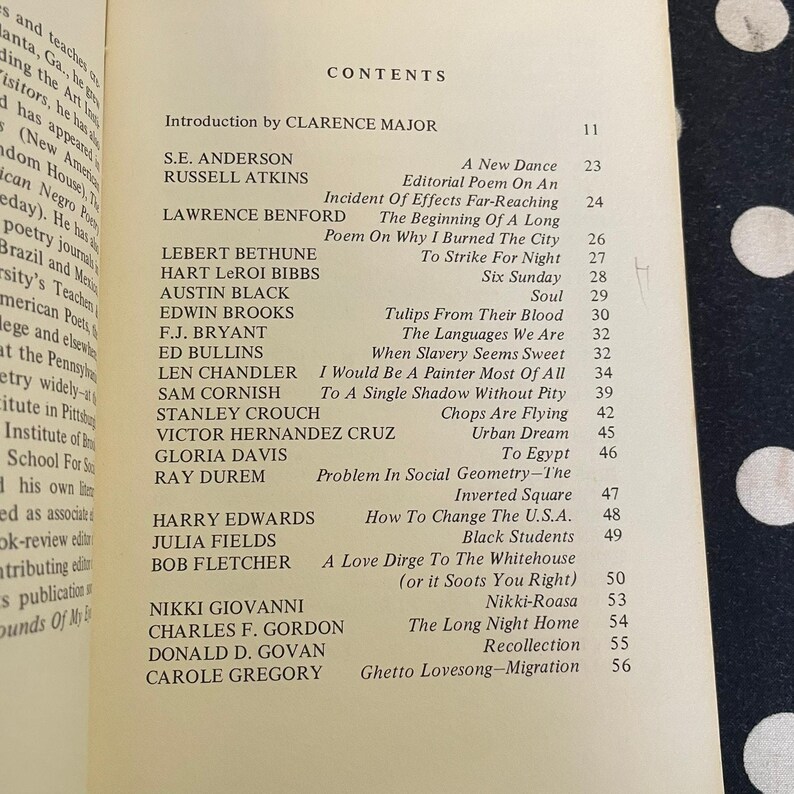 The New Black Poetry edited by Clarence Major 1969 Softcover Edition image 6