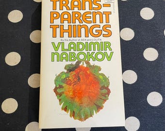 Transparent Things by Vladimir Nabokov 1974 Fawcett Crest Vintage Paperback
