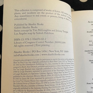 Los Angeles Noir 2: The Classics 2010 Akashic Softcover image 4