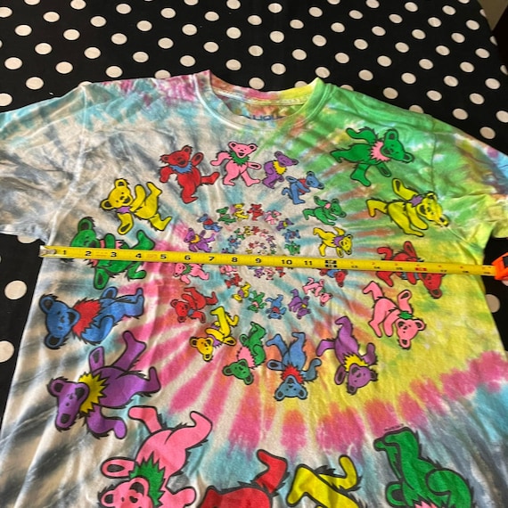 Grateful Dead Dancing Bears Tie-Dye T-Shirt Vinta… - image 5