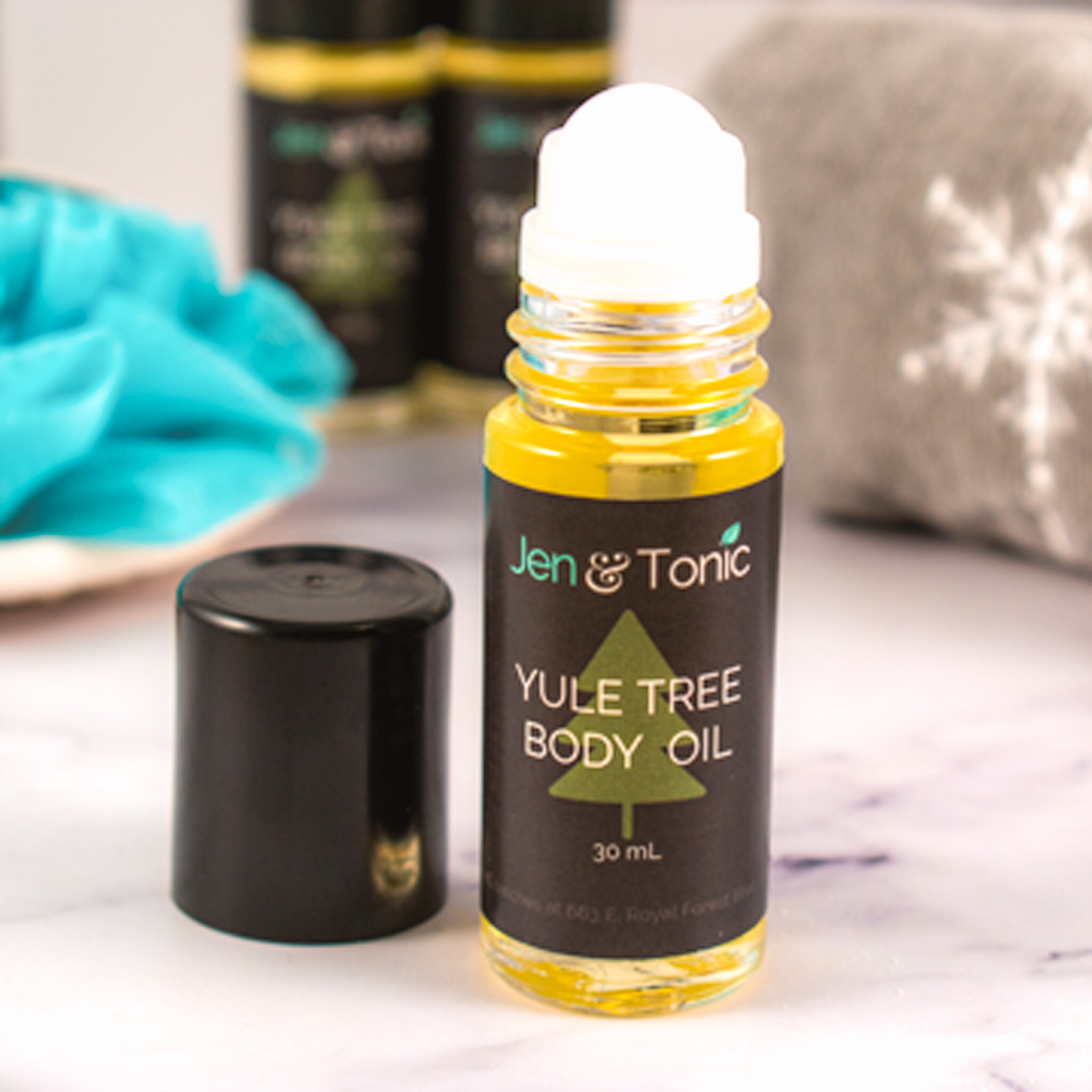 Organic Yule Tree Holiday Diffuser Oil