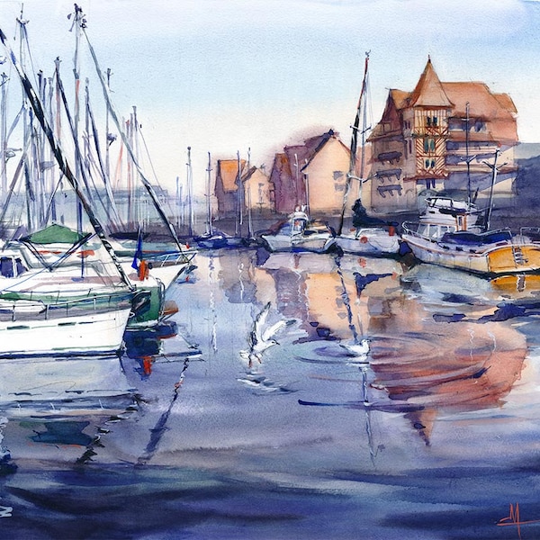 Fine Art Watercolor Etsy