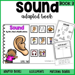 Sound Adapted Book {Book 3}