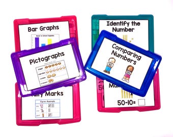 MATH task boxes {set two}