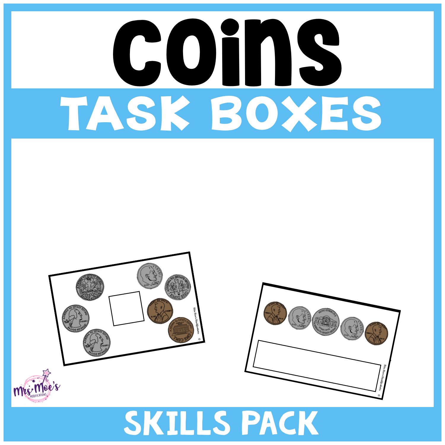 コインタスクボックス：数学スキルパック - Etsy 日本