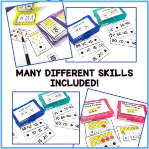 MATH Task Boxes {set One} - Etsy