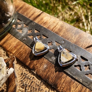 Rutilated Quartz Sterling Silver Pendants / Rutilated Quartz Pendants / Rutilated Quartz Jewelry