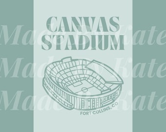 COLORADO STATE | CSU Printable, Wall Art, Instant Download, College and University Decor