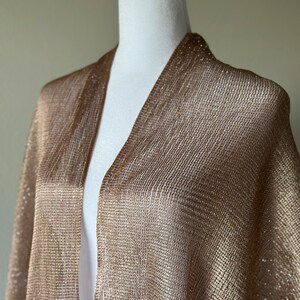 Rose gold shop shrug