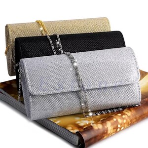 GLJJQMY Dinner Party Bag Fashion Banquet Party Dress Clutch Bag Evening Bag Evening Bags Color : Silver