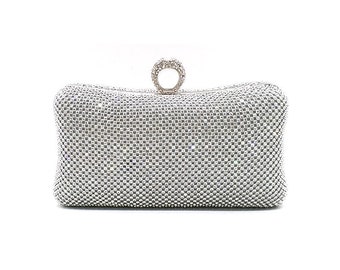 Amyannie Party Clutch Bag Hand-Studded Rhinestone Dinner Bag Black Eye Clutch Sparkling Evening Bag Amyannie Party Clutch Bag Hand-Studded Rhinestone Dinner Bag Black Eye Clutch Sparkling Evening Bag