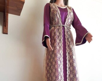 Kaftan Caftan Marokkaanse Jurk Marokkaanse Kaftan Etsy