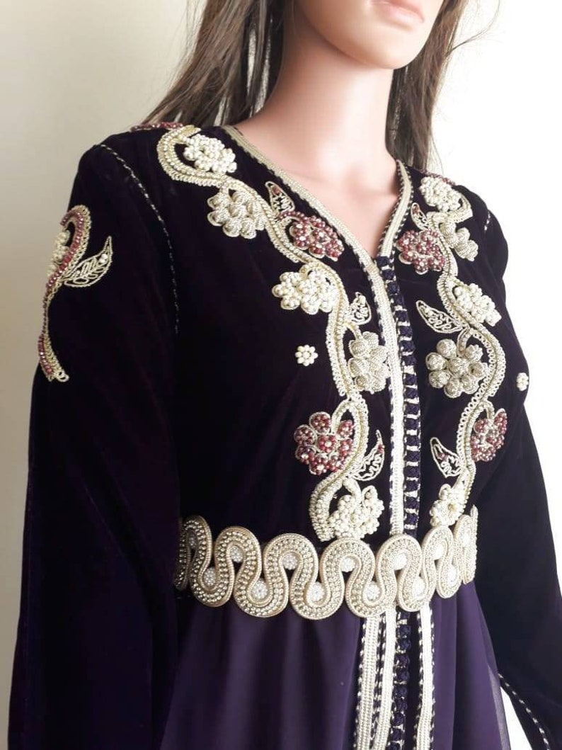 luxury moroccan kaftan