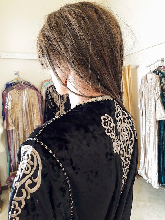 Black Kaftan Dress Caftan Dress Moroccan Dress Moroccan Kaftan