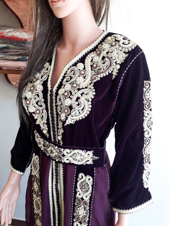 luxury moroccan kaftan