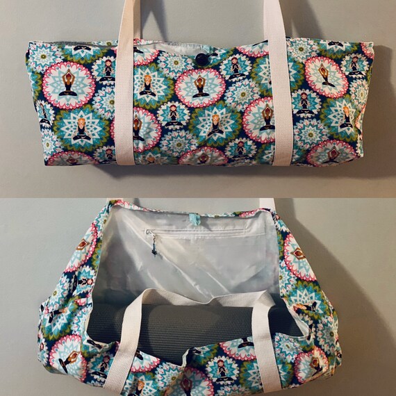 personalised yoga mat bag