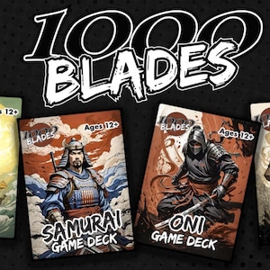 1000 Blades - 忍者、僧侶、侍のファンタジートレーディングカードゲーム
