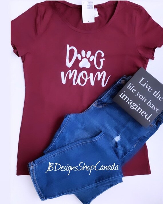 dog mom shirt etsy