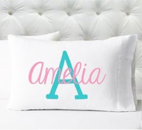Personalized Pillow Case Etsy